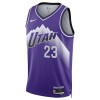 Camiseta Hombre NBA Utah Jazz Lauri Markkanen 2023-24 Nike City Edition Violeta Swingman